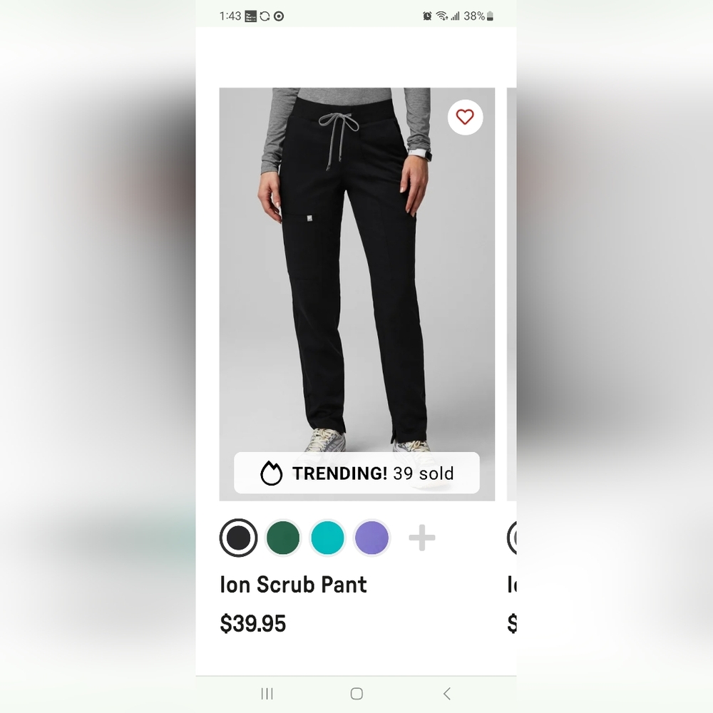 Fabletics Scrub Pants